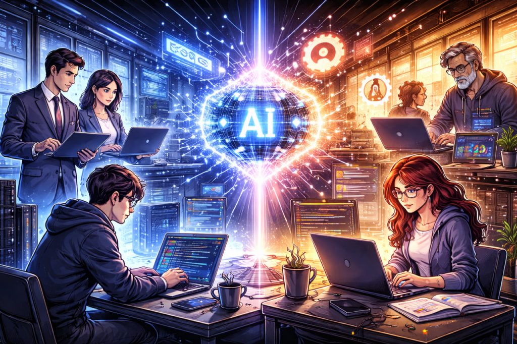 Open Source in AI: The Race Between Tech Giants and the Public