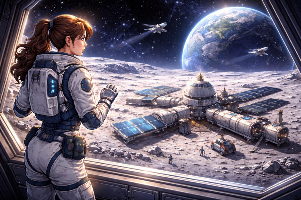 A Space Station Around the Moon: Why It Is Needed and How It Could Be Built