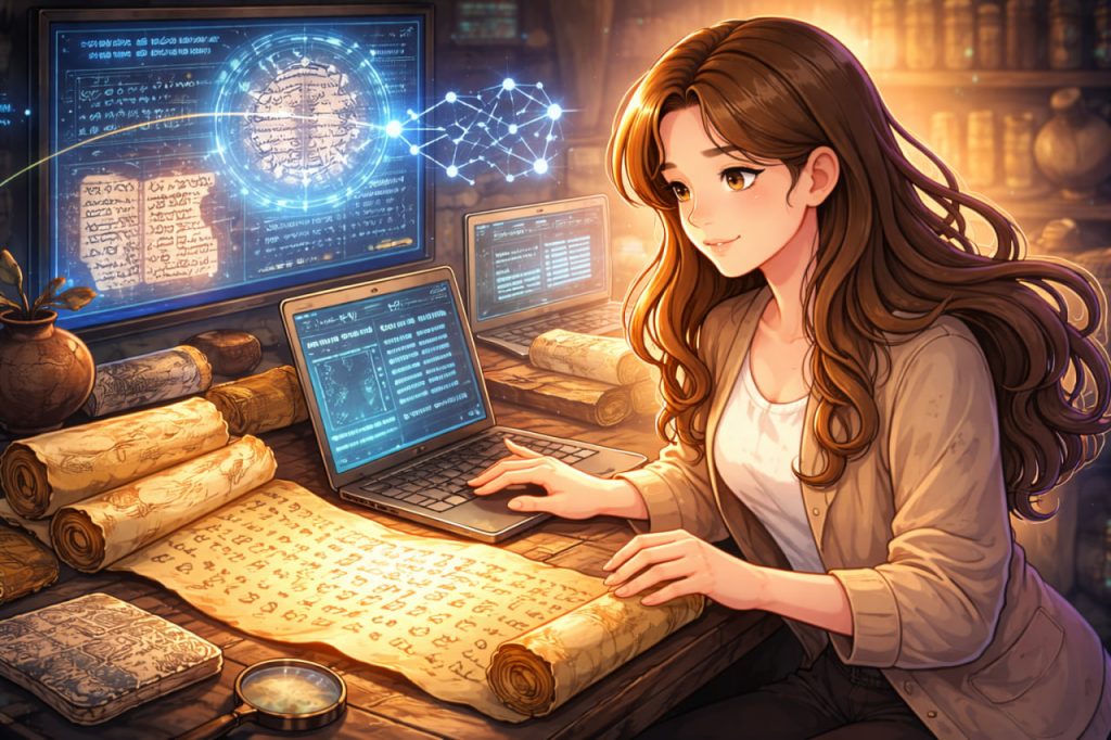 AI for Deciphering Ancient Languages and Scrolls