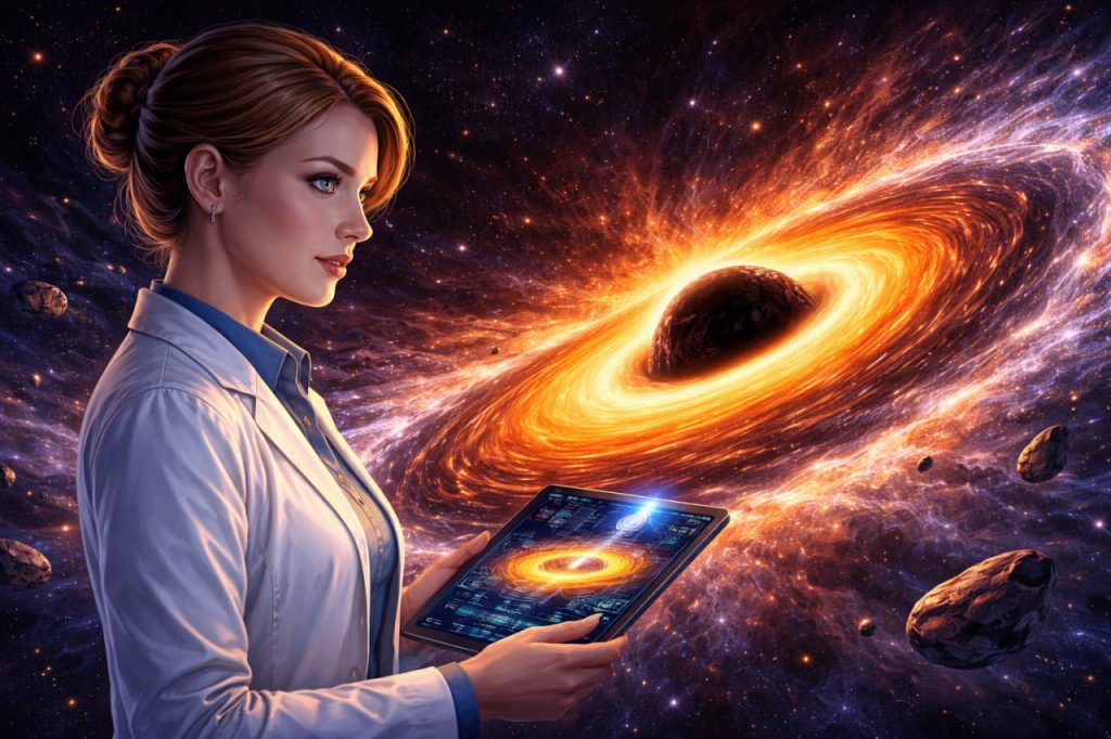 Accretion Disks: How Matter Accelerates to Near Light Speed