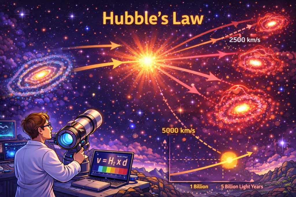 Hubble’s Law: The Expanding Universe Explained
