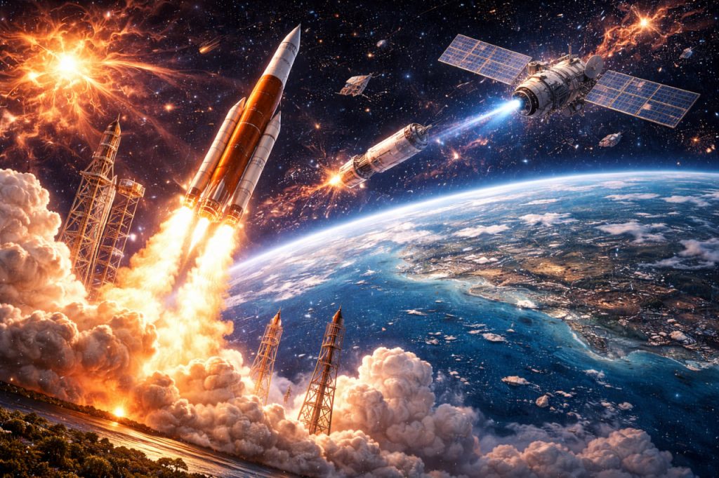 How Satellites Are Launched Into Orbit: From Earth to Space