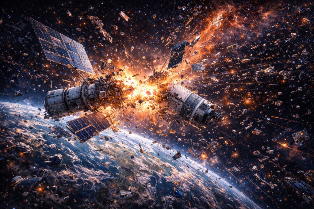 Kessler Syndrome: When Space Becomes Too Dangerous to Use
