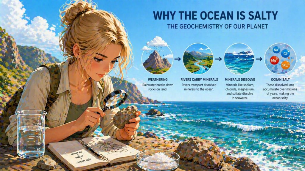 Why the Ocean Is Salty: The Geochemistry of Our Planet