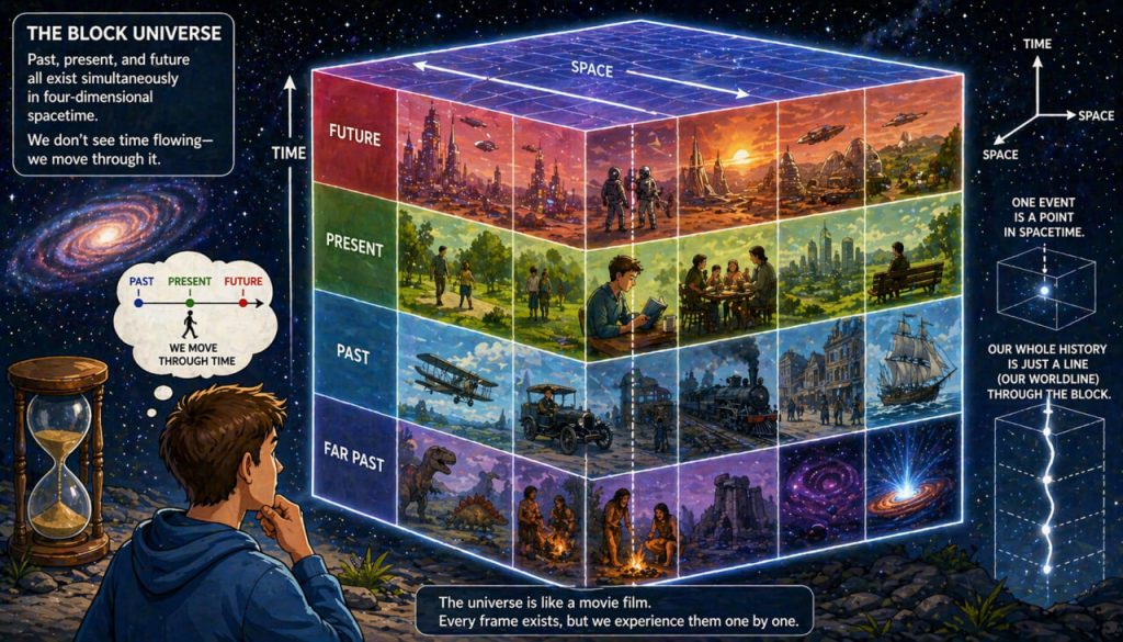 Does Time Really Exist? The Block Universe Theory Explained