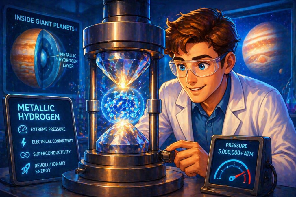 Metallic Hydrogen: The Holy Grail of High-Pressure Physics