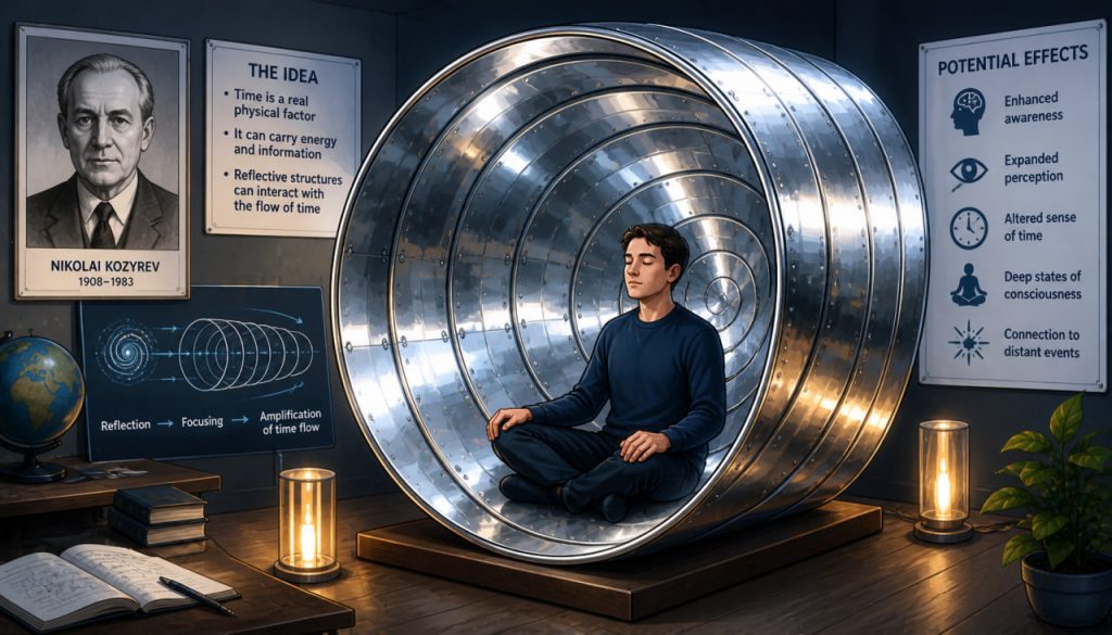 Kozyrev Mirrors: Exploring the Idea of Time, Consciousness, and Space