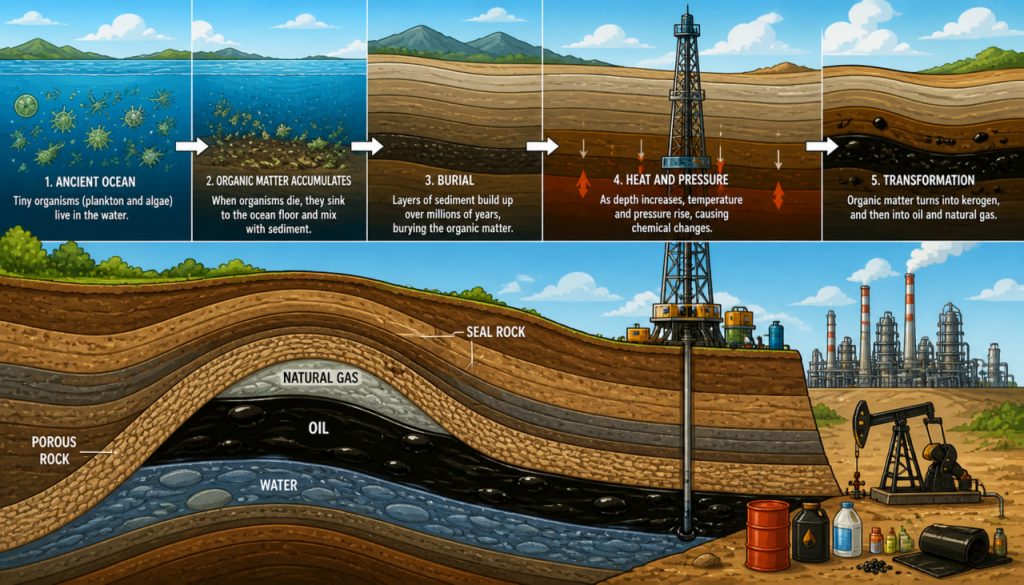 What Is Oil and Where Did It Come From? A Complete Guide to Petroleum Formation