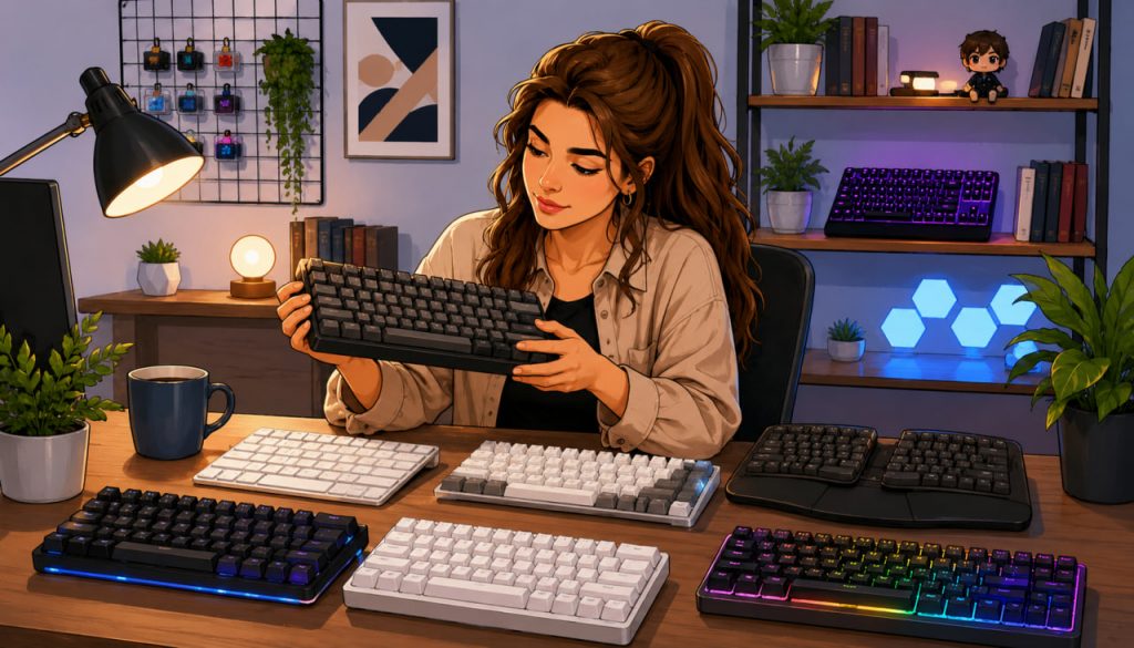 Modern PC Keyboards: How to Choose the Right One for Comfort, Gaming, and Productivity
