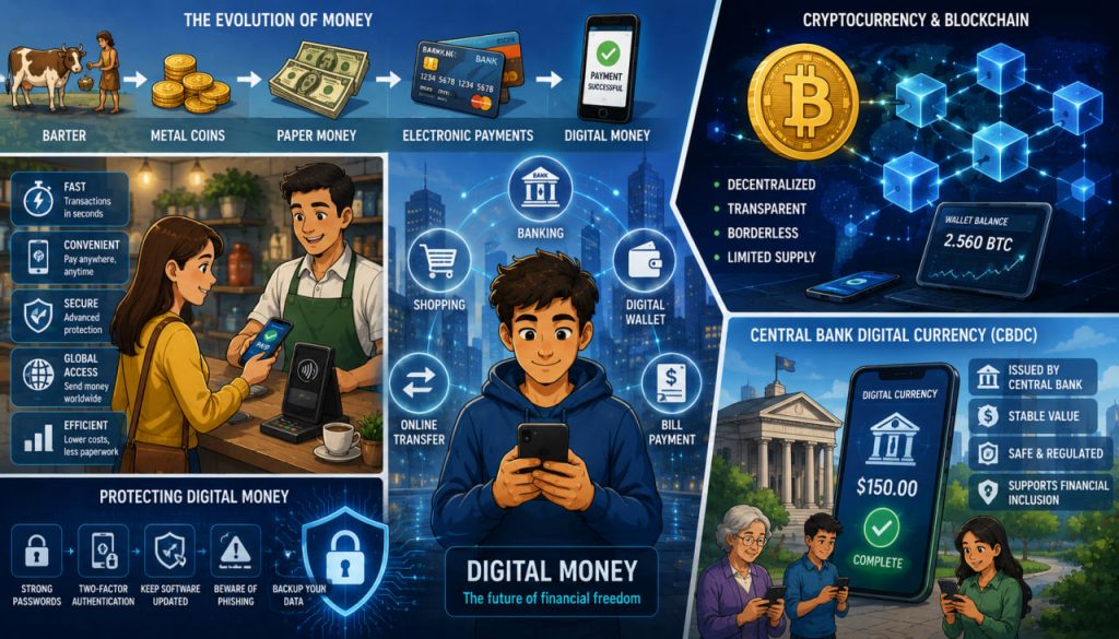 Digital Money: How It Appeared and Why It Is Changing the Global Economy