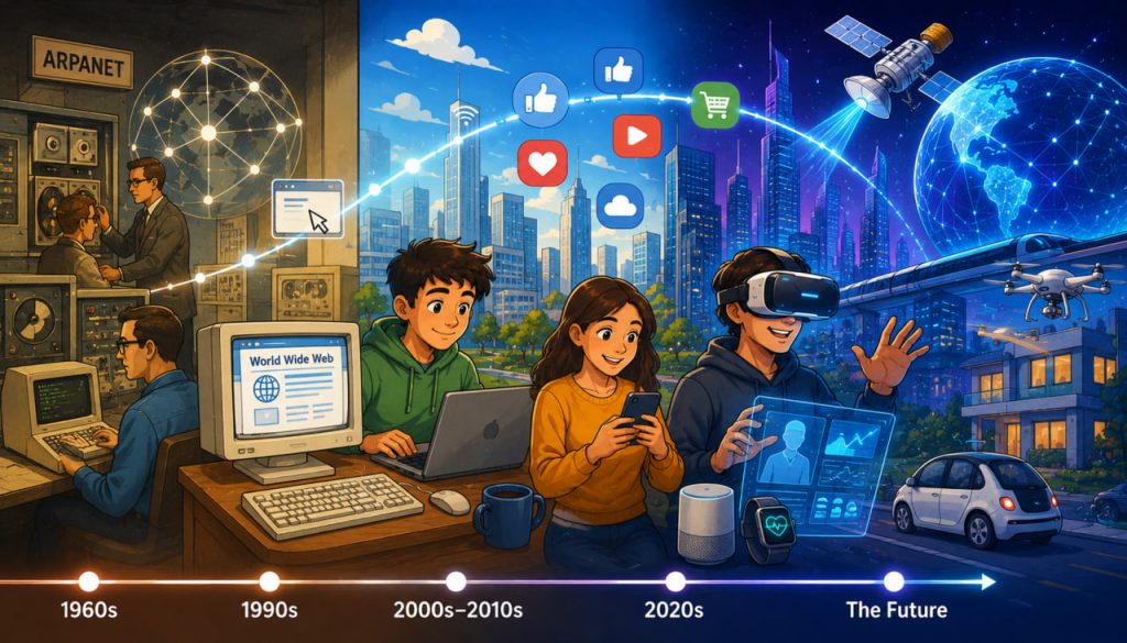 The Internet: How It Appeared and What Awaits Us in the Near Future