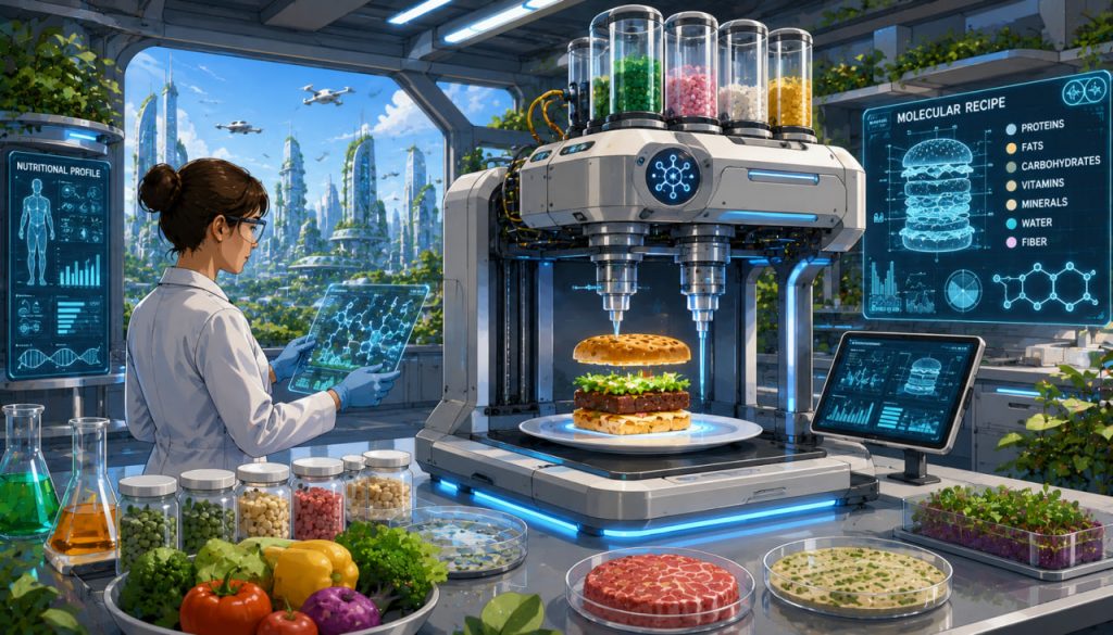 Food of the Future: When Will We Be Able to Assemble It From Atoms?
