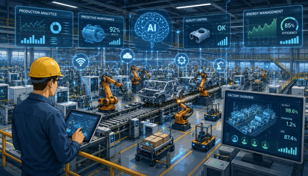 Artificial Intelligence in Industrial Manufacturing