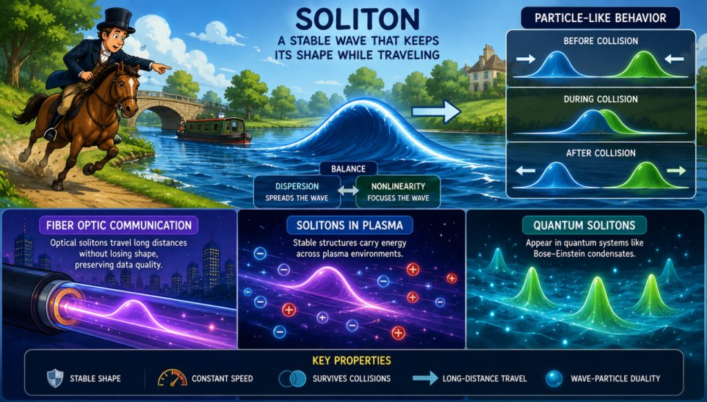 Solitons: The Remarkable Waves That Behave Like Particles