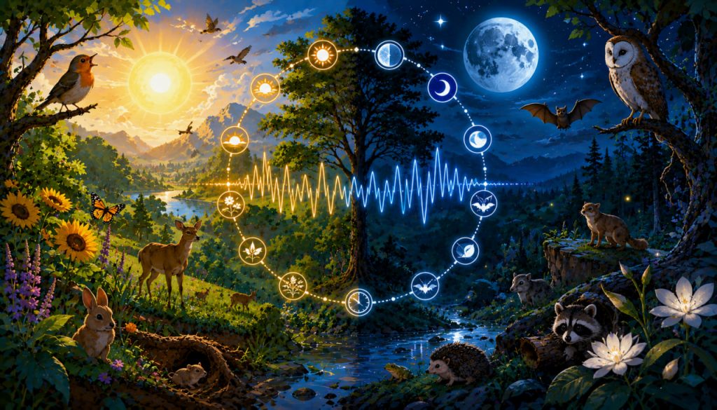 The Role of the Sun and Moon: Biological Rhythms Governed by Celestial Bodies