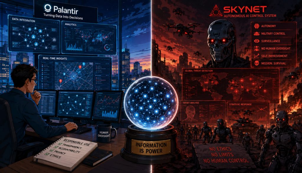 Palantir: A Real-World Prototype of Skynet or Just an Advanced Data Platform?