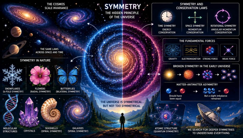 Symmetry in the Universe: The Hidden Principle That Shapes Reality