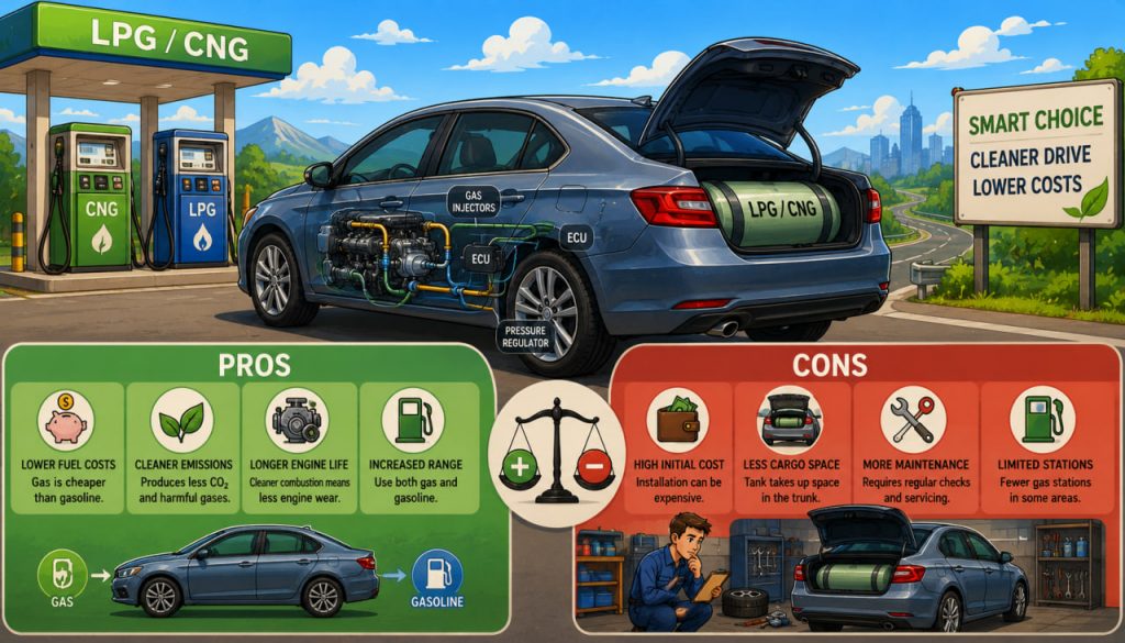 Gas-Powered Cars (LPG and CNG): Pros and Cons Every Driver Should Know