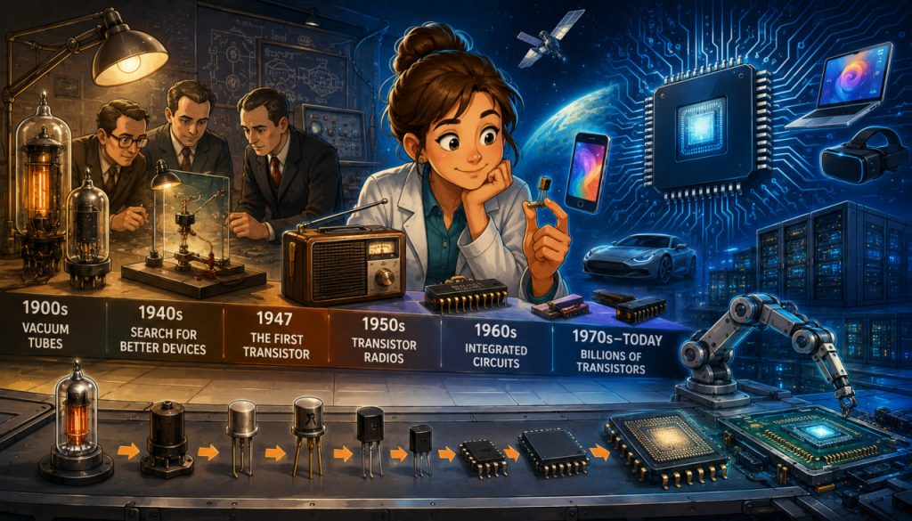 The History of the Transistor: The Tiny Invention That Changed the World