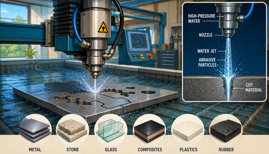 Waterjet Cutting: How a Stream of Water Can Slice Through Steel