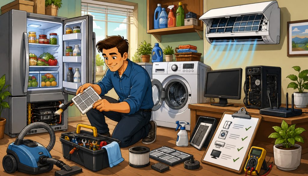 How to Keep Household Appliances in Good Working Condition: A Practical Guide