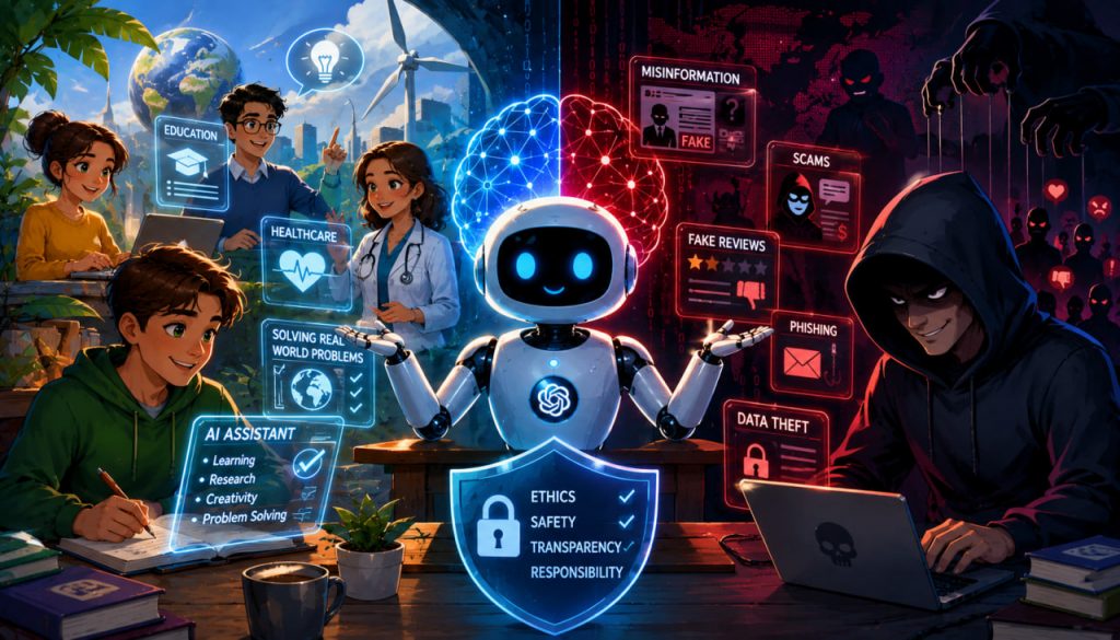 Can AI Chatbots Be Used for Harm? Understanding the Risks and Responsibilities of Conversational Artificial Intelligence
