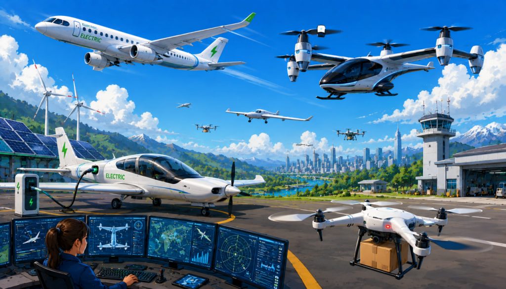 Electric Aircraft and the Rise of Autonomous Aviation Systems