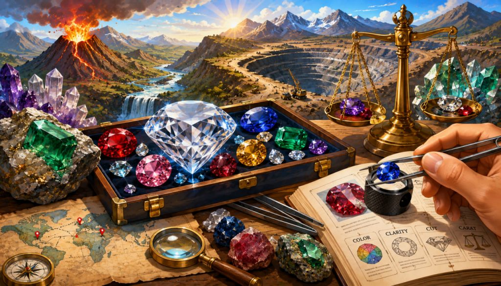What Gives Gemstones Their Value? Science, Rarity, and Human History