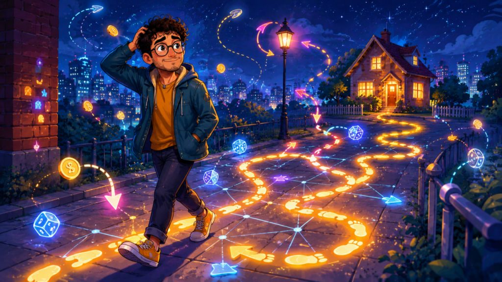Random Walks: How a Drunk Person “Finds” the Way Home in Mathematics