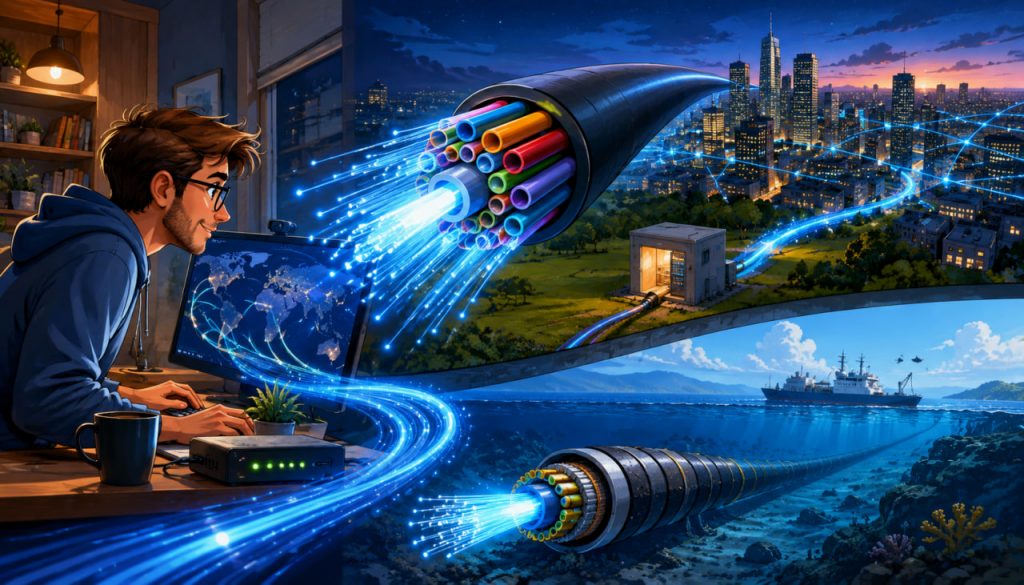 Fiber Optics: The Light That Carries the Internet