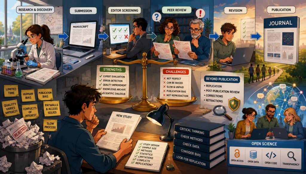 Scientific Journals and Peer Review: Strengths and Weaknesses of the System