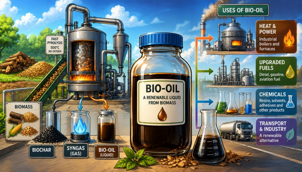 Bio-Oil Explained: What It Is, How It Is Made, and What It Can Be Used For