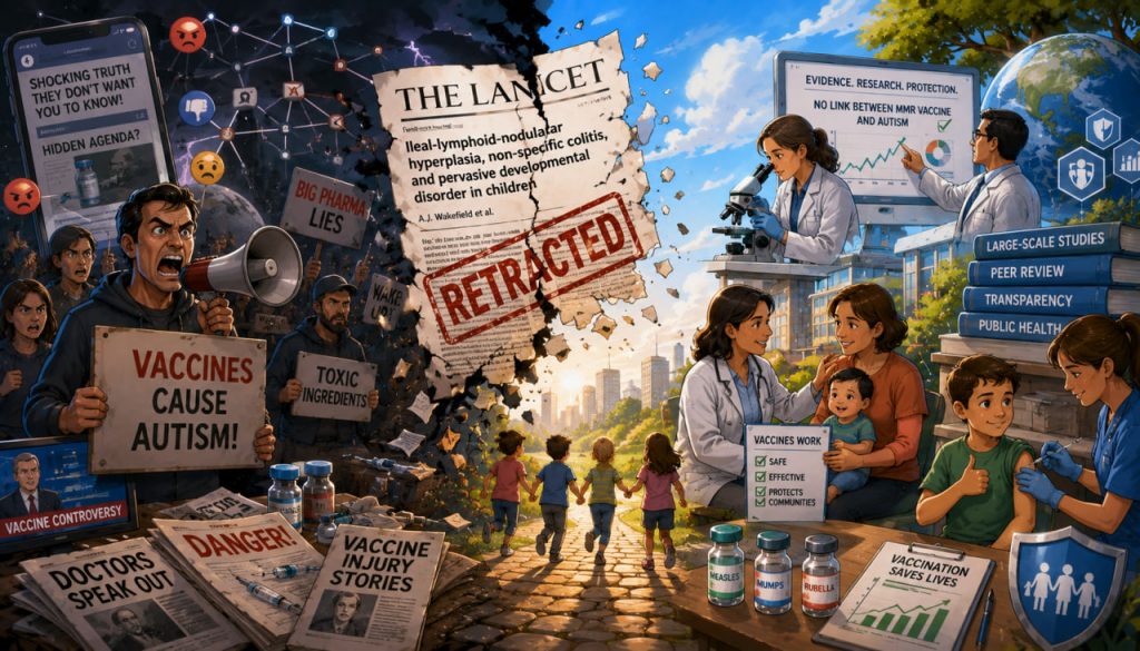 Anti-Vaxxers and the Fake Study That Fueled a Global Health Panic