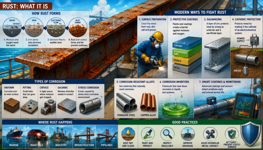 Rusting Explained: What It Is and Modern Methods of Corrosion Protection