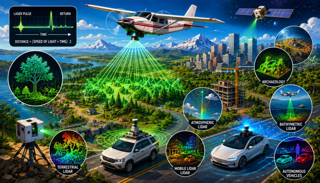 LiDAR Explained: How Laser Radar Creates Precise 3D Maps