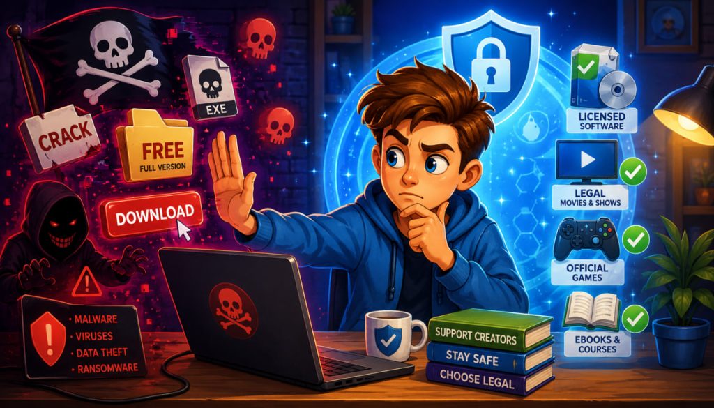 Pirated Copies: Why Cheap Digital Content Can Become an Expensive Mistake