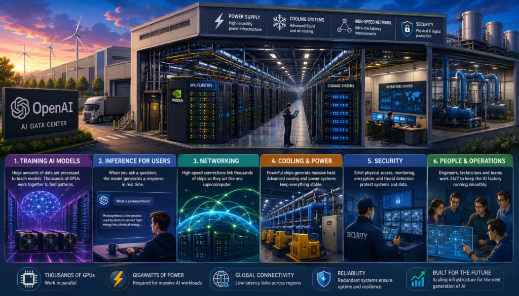 What Does an OpenAI Data Center Look Like and What Happens Inside?