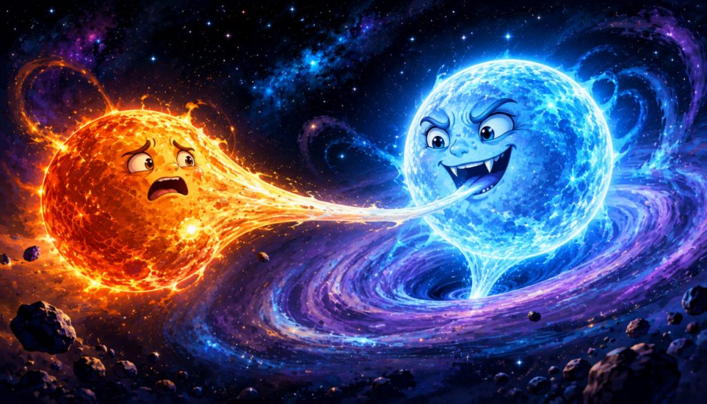 Vampire Stars: How Some Stars Steal Life from Their Companions