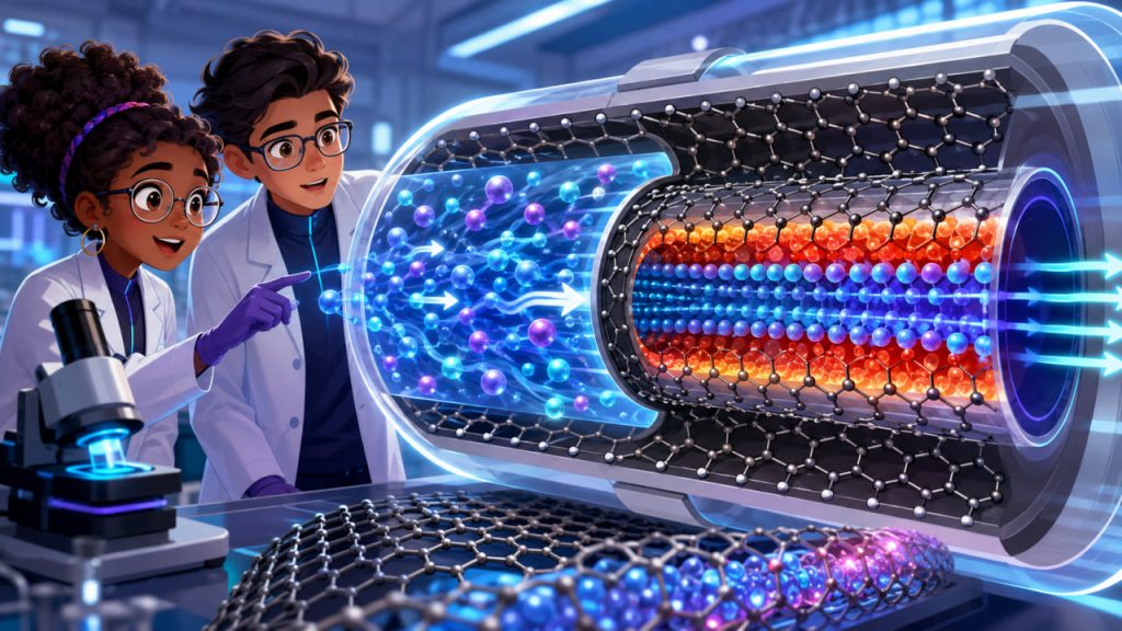 Nanofluid Viscosity: How Liquids Behave in Tubes the Size of Atoms