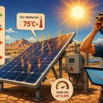 Why Solar Panels Lose Power at +50°C and Above