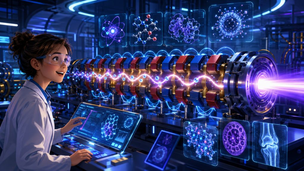 Free-Electron Lasers: How Accelerated Electrons Create Some of the Brightest Light on Earth