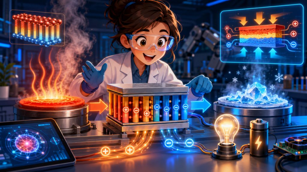 Thermoelectrics: Materials That Turn Heat Into Electricity