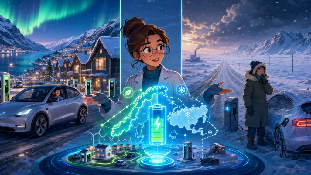 Electric Cars in Cold Weather: Why They Work in Norway but Remain Unpopular in Siberia