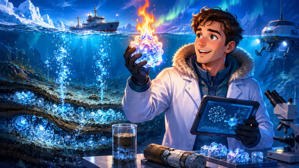 Gas Hydrates: The Ice That Burns