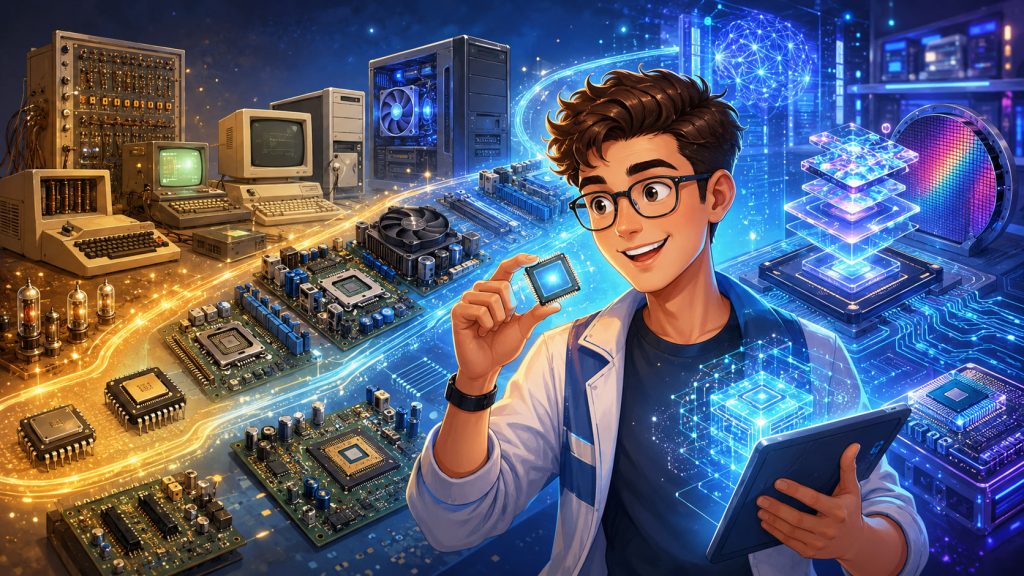 The Evolution of Processors: From the First CPUs to Today’s Most Advanced Chips