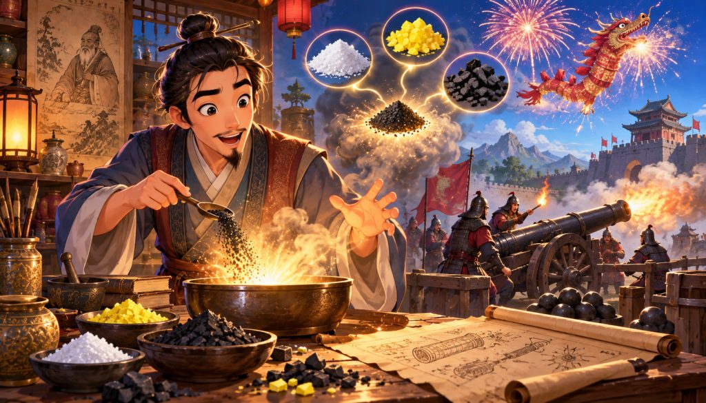 The History of Gunpowder: The Accidental Discovery of Chinese Alchemists