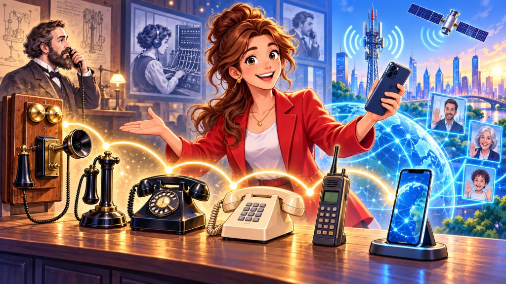 The History of the Telephone: From the First Voice Transmission to Today’s Smartphones