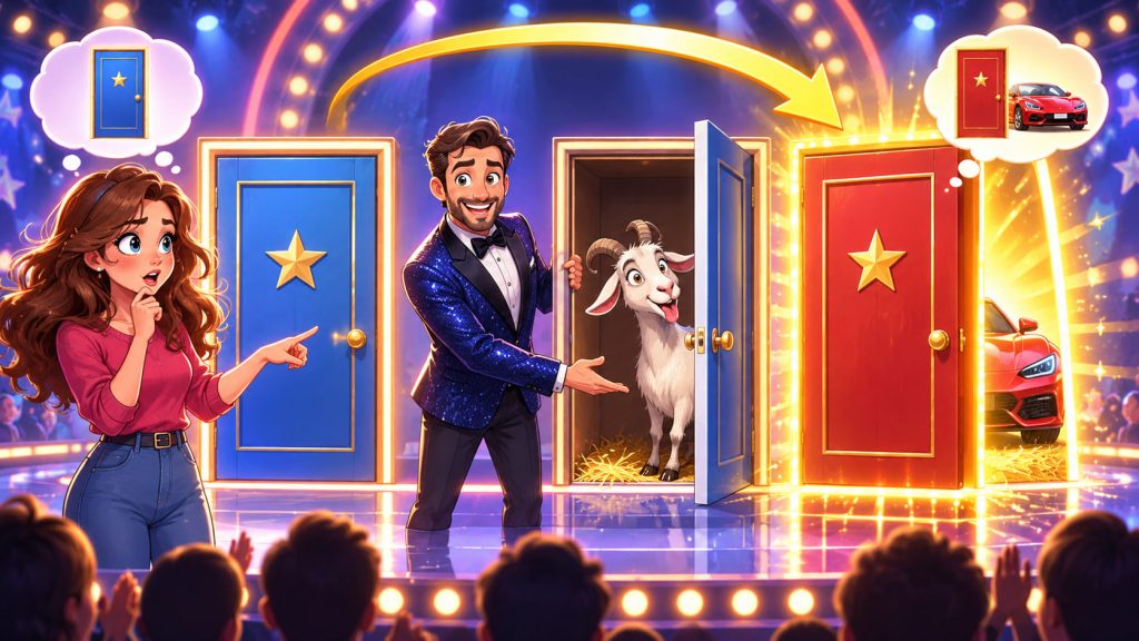 The Monty Hall Paradox: Why Switching Doors Doubles Your Chance of Winning