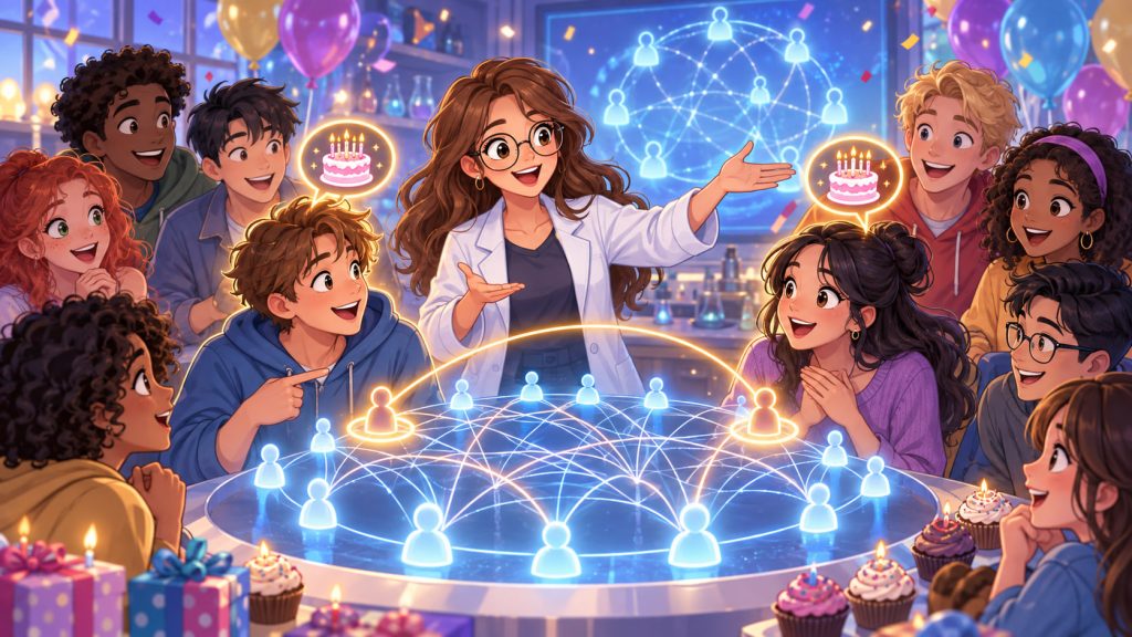 The Birthday Paradox: Why 23 People Create a 50% Chance of a Shared Birthday