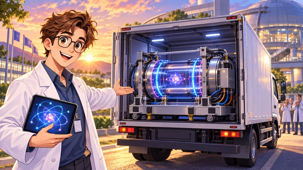 Antimatter Transported by Truck for the First Time: CERN Turns Science Fiction Into Reality